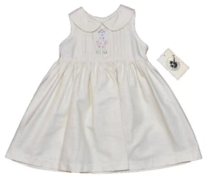 NWT Good Lad Girls Toddler Canvas Sleeveless Dress Size 3T Maize Premium - Picture 1 of 18