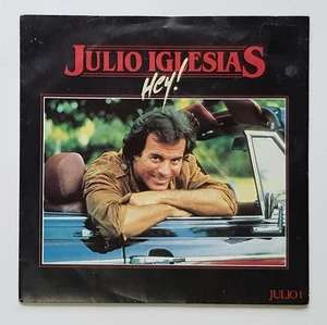 Julio Iglesias - Hey! / Esa Mujer - 1983 Uk - Orange Paper Labels - CBS JULIO 1 - Picture 1 of 6