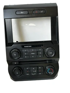 2015 - 2018 Ford F150 Audio Radio CD Climate Control Unit  FL3T-18E243-CDJ OEM - Picture 1 of 5