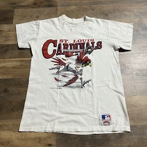 Vtg 90s Jack Davis St Louis Cardinals Cartoon T Shirt Youth Sz L Large - Picture 1 of 16