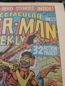 The Spectacular SPIDER-MAN COMICS WEEKLY #339 1979 UK - Picture 1 of 3