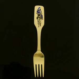 Danish Gilded Christmas Fork, 1966 - A. Michelsen - Picture 1 of 1