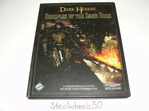 Warhammer 40K Roleplaying Dark Heresy Disciples Of The Dark Gods RPG Hardcover - Picture 1 of 3