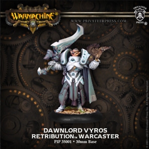 Warcaster Dawnlord Vyros Retribution Hordes Warmachine Privateer PIP 35001