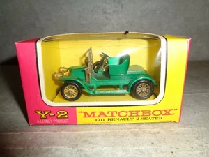 MATCHBOX MODELS OF YESTERYEAR 1911 RENAYLT 2 SEATER Y-3 (IN BOX) ## - Picture 1 of 1