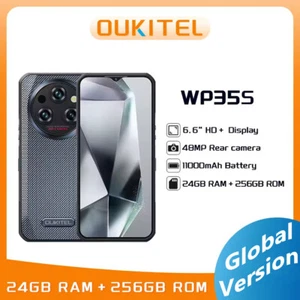 Global Version OUKITEL WP35S 4G Rugged Phone 24GB+256GB 11000mAh 48MP 6.6'' HD+ - Afbeelding 1 van 17