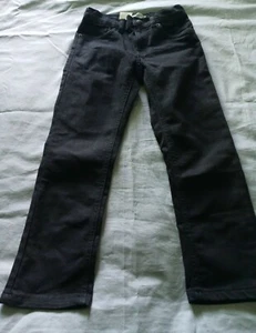 Levi's Boy's 511 Slim Fit Jeans Adjustable Waistband Color Black Size 7 Reg NWT - Picture 1 of 5