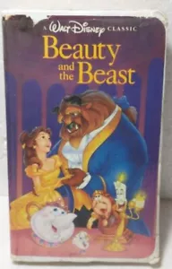 BEAUTY & THE BEAST (VHS Tape, 1992) Disney Black Diamond #1325 pre-owned NO TEST - Foto 1 di 8
