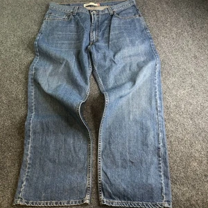 Levis 569 Jeans Men 36x30 Blue Denim Y2K Baggy Loose Fit Straight Leg Skate - Picture 1 of 13