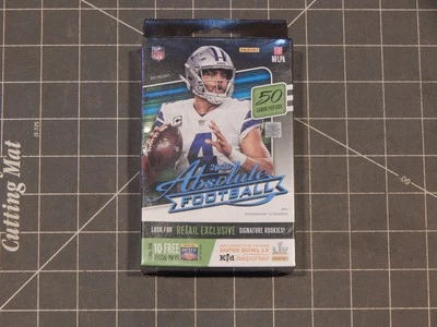 Sealed 2020 Panini Absolute Football Hanger Box 50 NFL Cards - Image 1 of 2