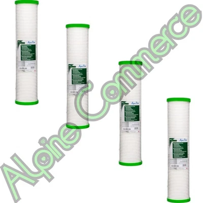 *4-Filters* 3M Aqua-Pure Whole House Water Sediment Rust Filtration AP811-2 - Image 1 of 3