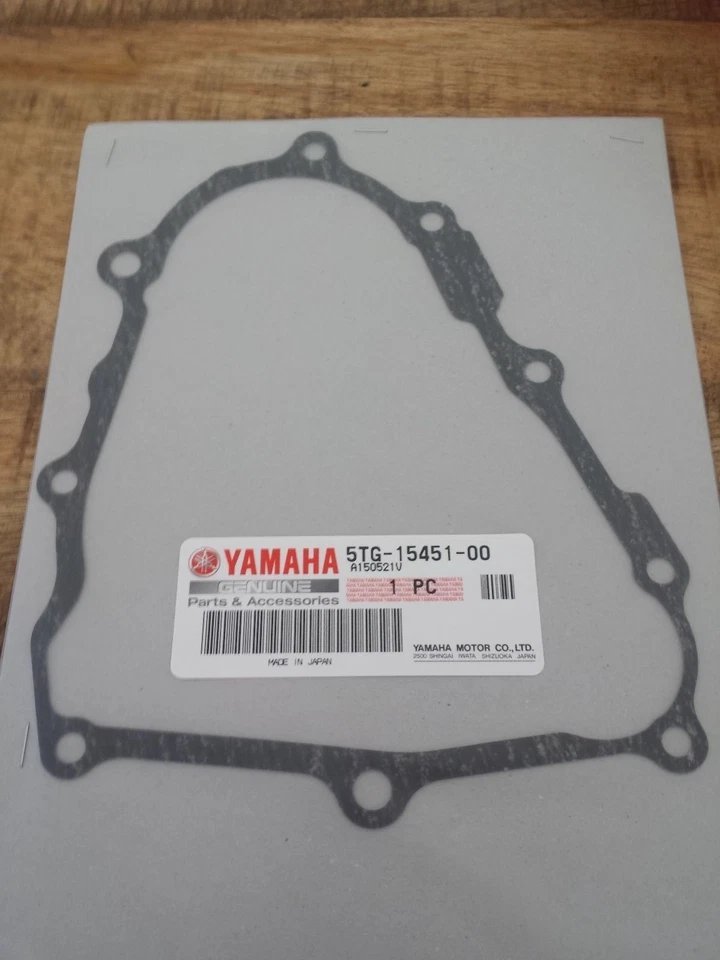 2004-2013 YAMAHA YFZ450 OEM Left Side Magneto Flywheel Engine Cover Gasket - Image 1 of 1