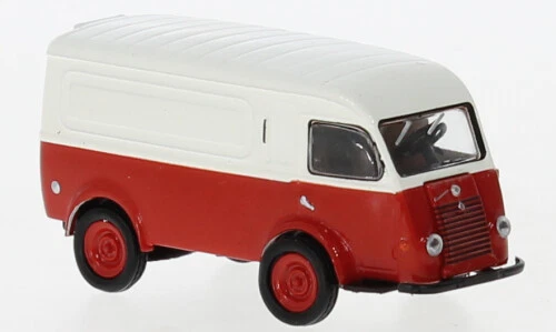 Brekina 14663 - 1/87 Renault 1000 KG, Bianco/Rosso, 1950 - Nuovo - Immagine 1 di 1