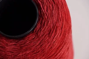 Wolle NaturGarn Stricken & Handstricken |Chenille 100% baumwol rot 1,8kg|cr07 - Bild 1 von 3
