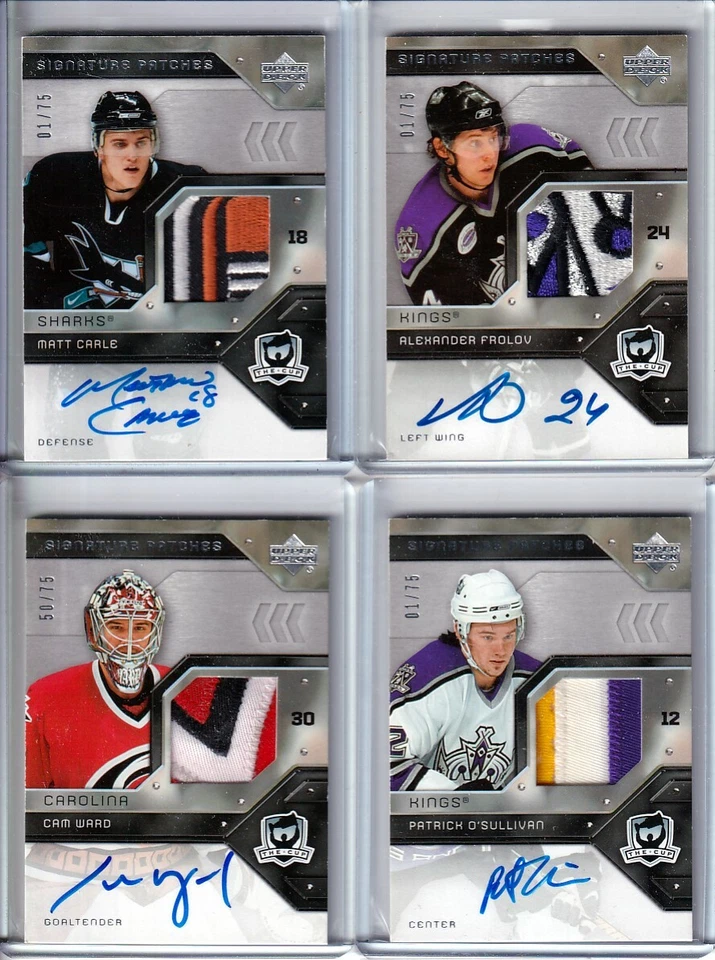 2006-07 The Cup Signature Patches Patrick O'Sullivan RC PATCH AUTO 01/75 - KINGS - Image 1 of 1