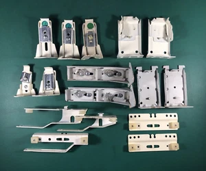 Vintage Drapery & Curtain Parts Lot #3 | Supports, Brackets, End Pieces, Parts - Picture 1 of 8
