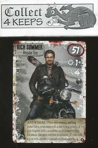 Dead of Winter Promo Survivor Rich Sommer Regular Guy (Plaid Hat Games) - Picture 1 of 3