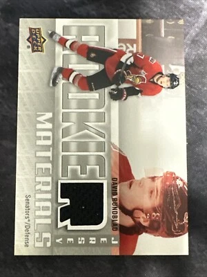 2011-12 Upper Deck Rookie Materials RM-DR David Rundblad Ottawa Senators - Image 1 of 2