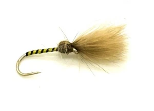 6 x Yellow Owl CDC Emerger - Trout Fishing Flies - Bild 1 von 2