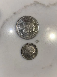 2 GREAT BRITAIN COIN, FIVE PENCE 1999, And Ten Pence 2004 - Picture 1 of 10