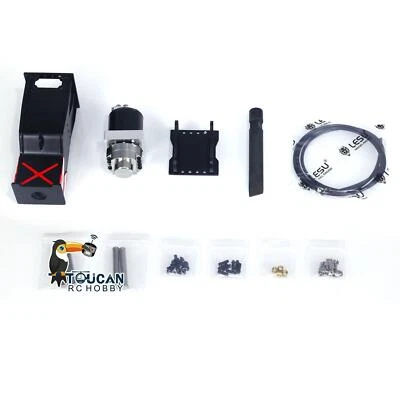 LESU 1/14 Metal Hammer for Hydraulic RC Excavator AC360 ET26L ET30H LR945 Digger - Image 1 of 4