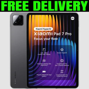 NEW Xiaomi Pad 7 Pro - 8GB/256GB - GRAY - UK Version - [Sealed] - Picture 1 of 10