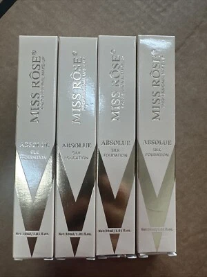 (4 Pack) Miss Rose ABSOLUTE Liquid Foundation 3 - Image 1 of 2