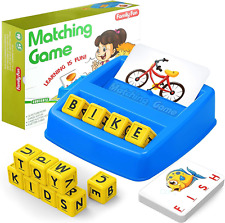 Hahagift Educational Toys for 3 4 5 Year Olds Kids Gifts, Matching Spell Game To