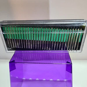 30-Pc. Rotary Diamond Burr Drill Bits for Carving/Polishing Glass, Jade, Stone. - Picture 1 of 12