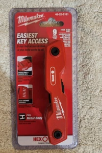 Hex Key Set SAE Milwaukee New in package 9 piece 48-22-2181 - Picture 1 of 2