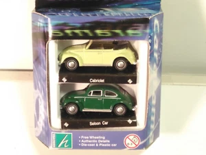 Cararama VW Beetle Cabriolet and Saloon  New and Sealed Quick Dispatch  - Picture 1 of 9