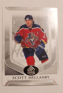 2020-21 UD SP Signature Legends Scott Mellanby Florida Panthers #4