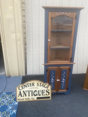 64580 Pine Country Corner Cabinet Cover