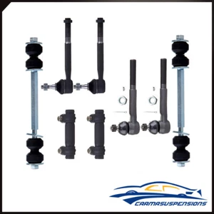 Manguitos de ajuste de barras estabilizadoras extremos de barra estabilizadora extremos de barra de amarre delantera para Chevrolet K1500 4x4 (8) - Imagen 1 de 10