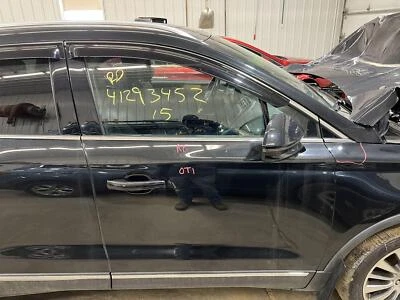 15-19 LINCOLN MKC PASAJERO PUERTA DELANTERA DERECHA ESMOQUIN PINTURA NEGRA UH Foto 1 de 4