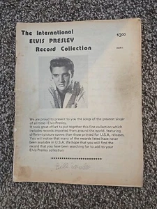 The International ELVIS PRESLEY Record Collection VOL 1 Magazine  Book - Picture 1 of 7