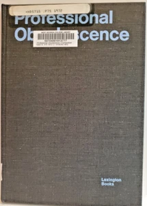 Professional Obsolescence: A Symposium Held at Cambridge England Ed. By Dubin - Picture 1 of 11