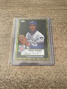 2021 Topps Chrome Platinum Anniversary Fergie Jenkins Black Gold Refractor  /10