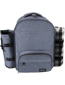 LiyuanQ Isoliertasche Kühltasche Picknick Rucksack groß leicht Picknick... - Bild 1 von 7