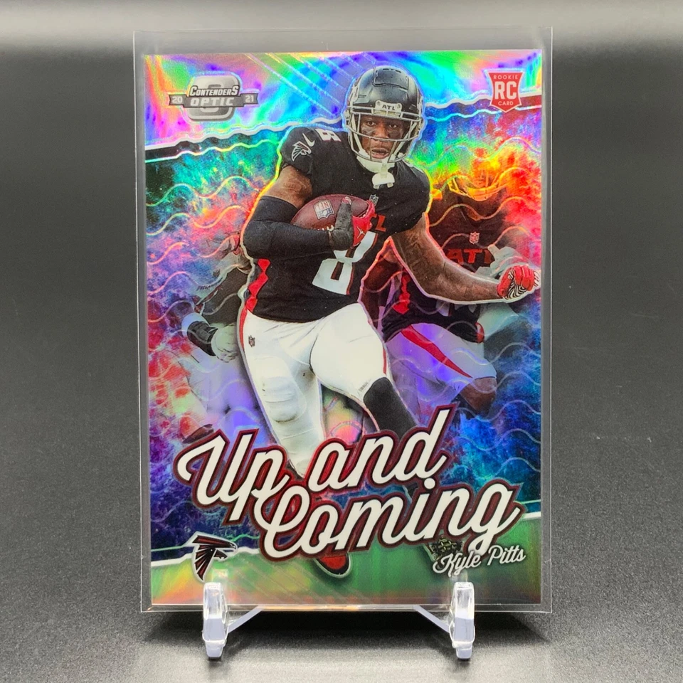 2021 Panini Contenders Optic - Up and Coming #UC-KPI Kyle Pitts RC GRC652 - Image 1 of 2