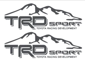 Calcomanías adhesivas deportivas TRD Toyota Racing Development Tacoma Tundra 4Runner platón - Imagen 1 de 7