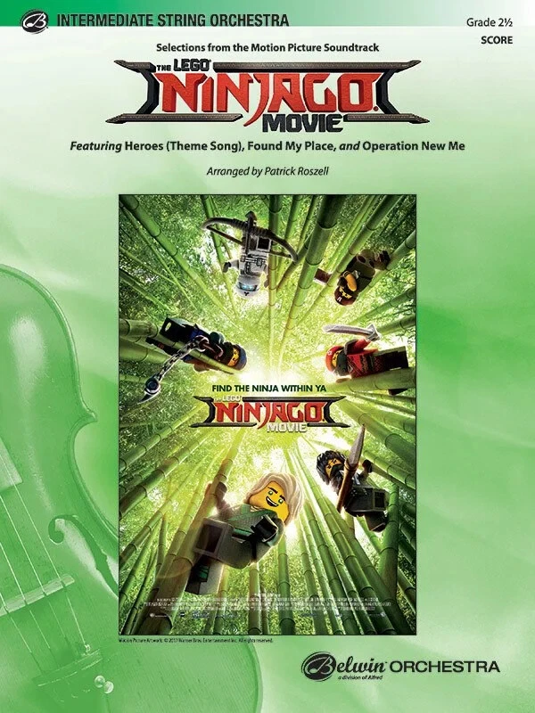 The LEGO® Ninjago® Movie™: Selections from the Motion Picture Soundtrack: Fea... - Image 1 of 1