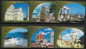 UN Scott #Vienna 324A-F, Singles 2002 Complete Set FVF MNH - Picture 1 of 1