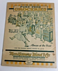 Montgomery Ward pure food groceries catalog 1916 - Picture 1 of 2