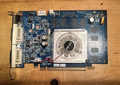 Graphics Card PNY Geforce 9400 GT DDR2 512MB PCI-E 2x DVI PS/2 - Image 1 of 3