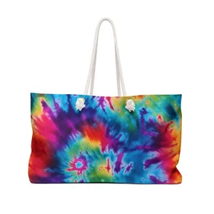 Purple Dreamscape Weekender Bag - Perfect for Travel and Beach Getaways - Picture 1 of 5