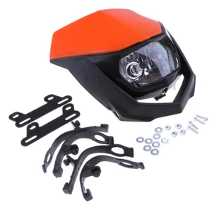 Off-Road Dirt-Bike Street Headlight Lamp Motorcycle Fit For Honda CRF 125 250 XR - Picture 1 of 12
