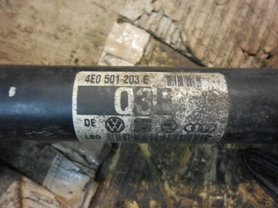 Приводной вал 2004-10 Audi A8 D3 4,2 л ось шарнирного соединения вариатора (правая задняя) 4e0501203e - Изображение 1 из 4