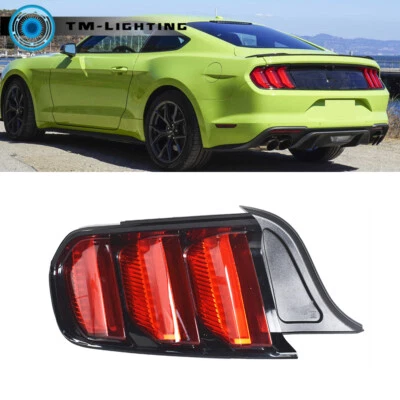 For 2015- 2019 2020 Ford Mustang Rear Tail Light Brake Lamp Driver Left Side - Image 1 of 4