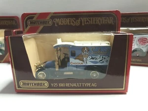 Matchbox 1986 Models of Yesteryear Y25 1910 Renault Type AG Suchard Chocolat - Picture 1 of 7